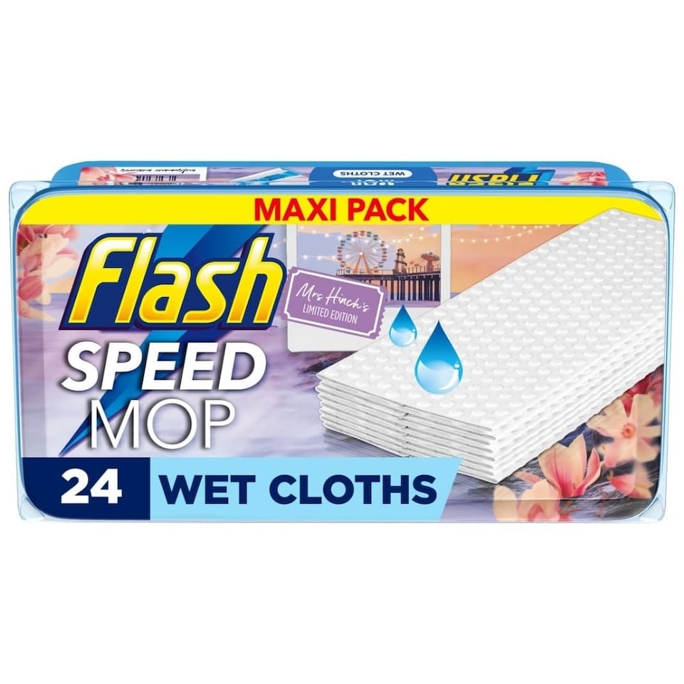 image 1 of Flash Speedmop 24 Refill Pads Mrs Hinch's Midsummer Memories