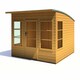 image 3 of Orchid 8 x 8 Feet Summerhouse - L244.6 x W283.3 x H215.9 cm Brown