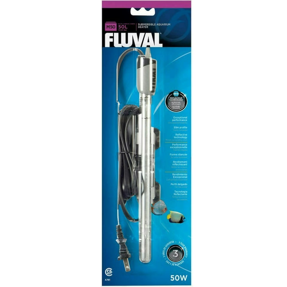 image 1 of Fluval M Premium Heater 50w | Multi