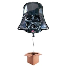 Star Wars Darth Vader Helium Foil Giant Balloon - Inflated Balloon in a Box