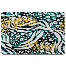 Tropical Leaves & Animal Print (Placemat)