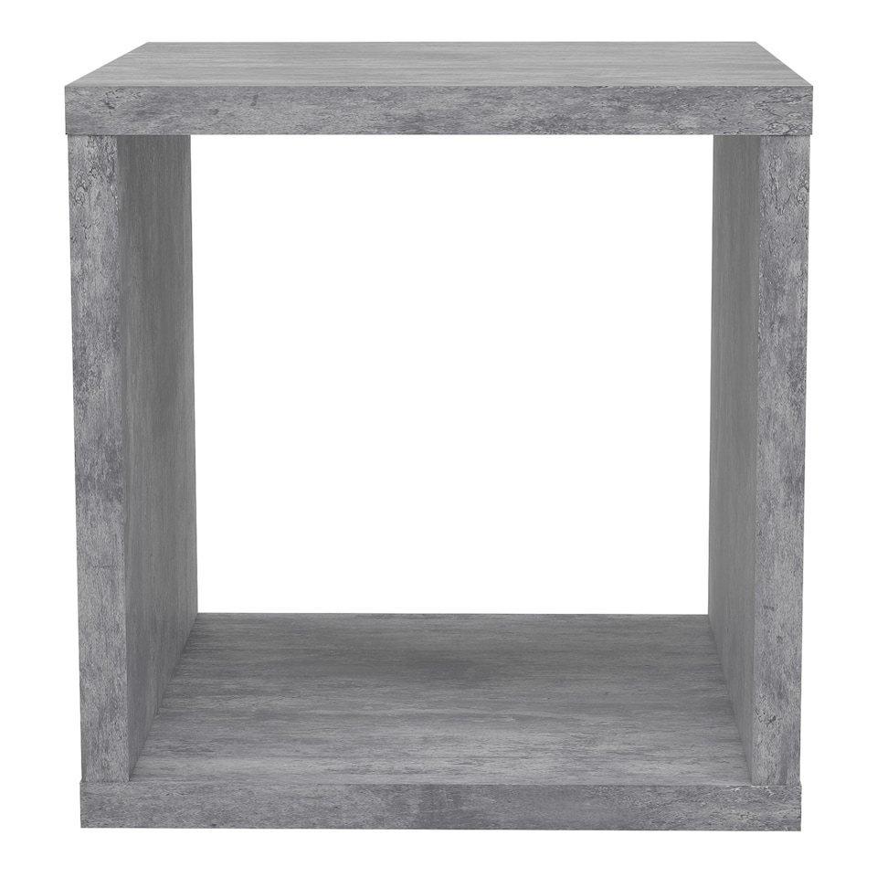 image 1 of Mauro Singular Storage Unit in Concrete Grey