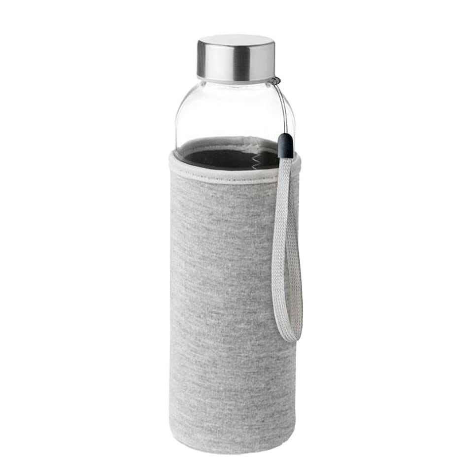 image 1 of MidOcean Utah Glass 500ml Water Bottle - Grey - One Size Grey | One Size