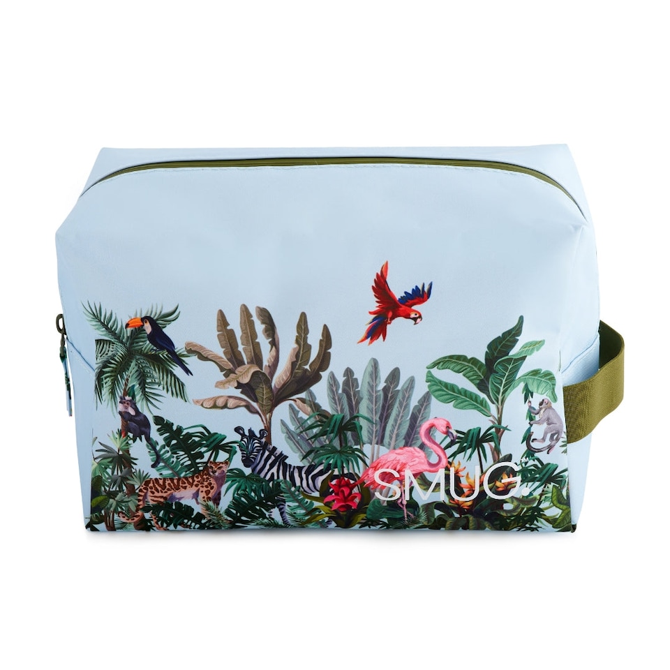 image 1 of SMUG Wash Bag - Jungle Print