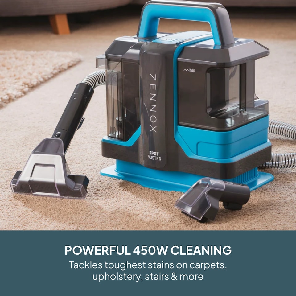 image 1 of Zennox Spot Buster Carpet & Upholstery Cleaner Tool
