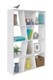 image 5 of Naples Medium Bookcase - L25 x W91 x H134.5 cm - White | White