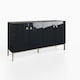 image 1 of Frank Olsen Lyra Sideboard Black | Midnight Onyx