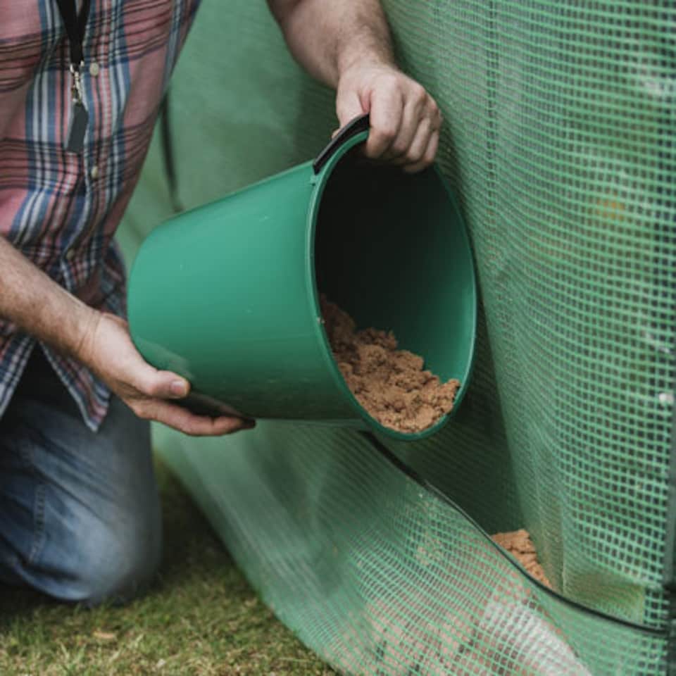 image 1 of Grow It Polytunnel Supreme with UV-Treated Cover and Rust-Resistant Steel Frame | Green | 1 x Polytunnel