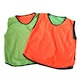 image 2 of Precision Unisex Adult Reversible Mesh Training Bib - Orange/Green - 10-14 Years