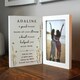 image 5 of Personalised Friend Wooden Hinged 6x4 Photo Frame | White | One Size