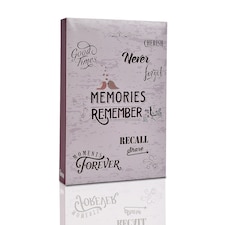 ARPAN Slip In Memo Photo Album for 300 Photos 6x4" (10x15cm) – Picture Album with Clear Slip-In Pages for Family, Wedding & Travel Memories