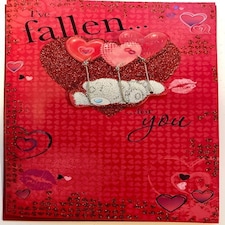 I've Fallen For You Handmade Luxury Me To You Valentine's Day Card
