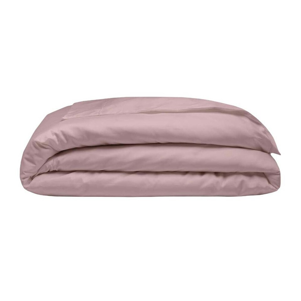 image 1 of Belledorm 400 Thread Count Egyptian Cotton Oxford Duvet Cover - Blush - Single