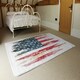 image 3 of American Grunge Flag (Rug) Multi | Medium: 80x150cm