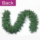 image 6 of Neo 2m Artificial Green Christmas Garland Lush Evergreen Holiday Decoration Reusable Festive Wreath Trim for Mantel, Staircase & Outdoor Use | Green | Green Red