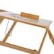 image 8 of HOMCOM Portable Laptop Desk Notebook Tray PC Bed Table Drawer Adjustable Bamboo