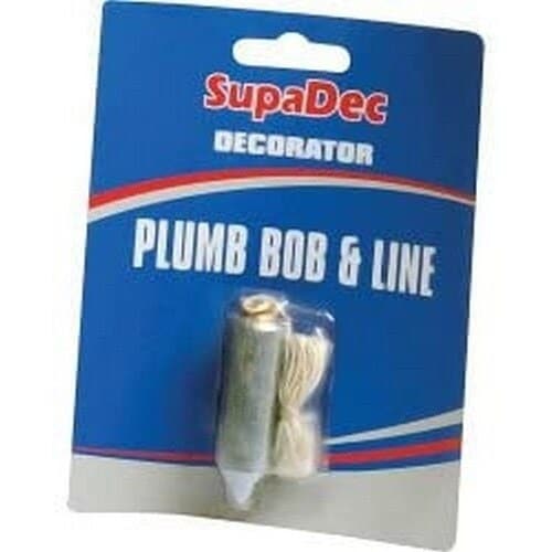 SupaDec Decorator Plumb Bob - Silver/Cream - One Size
