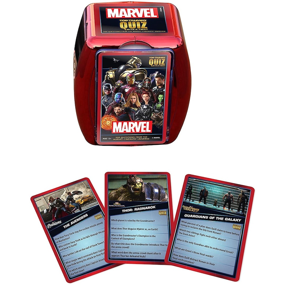 image 1 of Top Trumps Marvel Cinematic Universe Quiz Game