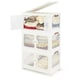image 9 of COSTWAY 159L Storage Bins Stackable Storage Containers White