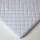 image 4 of Homescapes Quilted Waterproof Mattress Protector - Single | White | Single