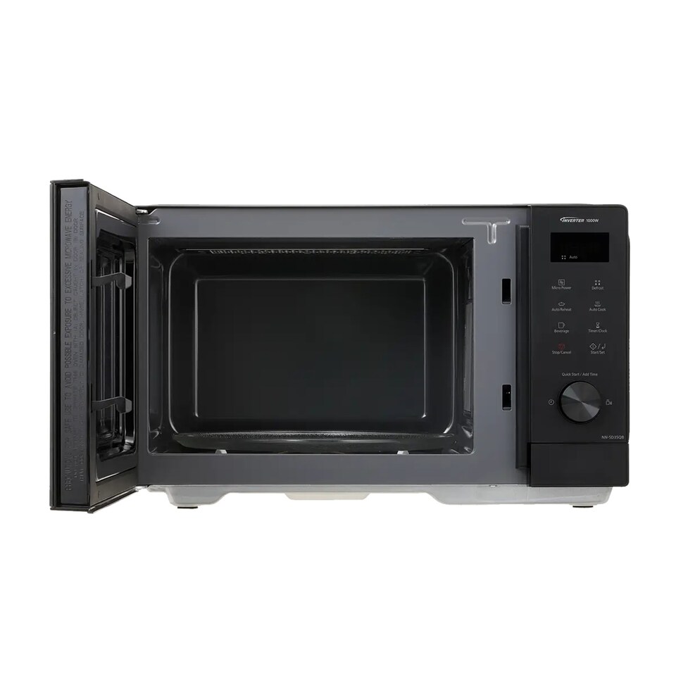 image 1 of Panasonic 29L 1000W Inverter Solo Microwave Black