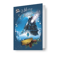 THE POLAR EXPRESS CHRISTMAS CARD