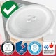 image 3 of SPARES2GO Microwave Turntable Glass Plate for Russell Hobbs GTS20 RHM2076B RHM2064C RHM2079A RHM2086SS (10" / 255mm)