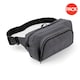 image 3 of BagBase Organiser Belt / Waistpack Bag (2.5 Litres) (Pack of 2) - Graphite Grey - One Size Grey