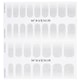 image 3 of Nail Sticker (grey) - # Fiesta Silver Nail - 32pcs Multi