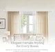 image 6 of Lister Cartwright Double Curtain Extendable Pole Set with White Ball Finials- 19mm & 28mm Metal Poles(120- 320 cm)