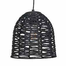 Kleo - Dark String Pendant Lightshade | Black | Medium | 1