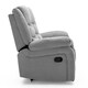 image 4 of Seattle Manual Fabric Recliner 2 Seater Sofa (Grey)