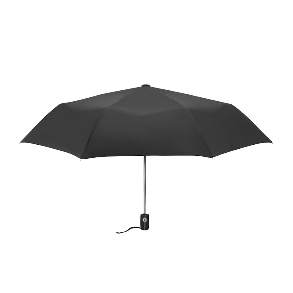 image 1 of MidOcean Gentlemen Windproof Stick Umbrella - Black - One Size | Black