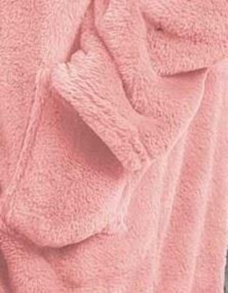 image 1 of Eskimo Sherpa Gown Pink