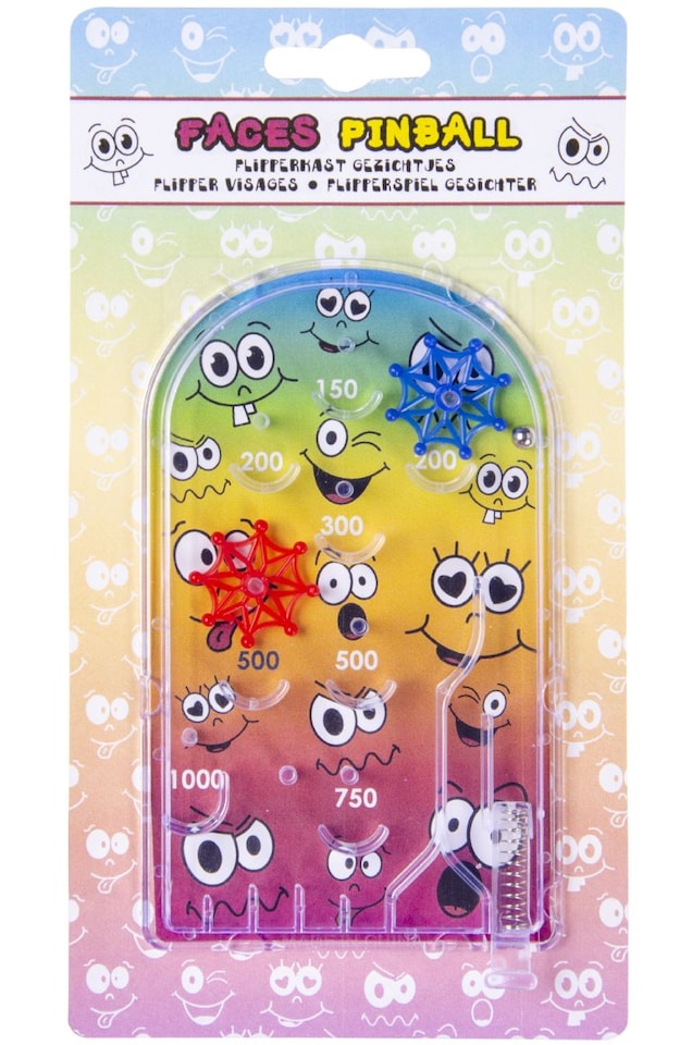 Pack of 6 Emotion Faces Pinball Games
