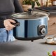 image 3 of Morphy Richards Accents Sear & Stew 6.5L Slow Cooker Blue