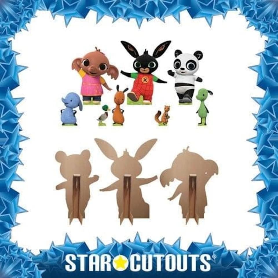 image 1 of Bing Sula Pando Cardboard Cutouts Decoration Pack