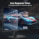 image 3 of Z-EDGE UG27F 27 inches 180Hz IPS FHD 1080P LED Gaming Monitor, HDMI(2.0)x1 and DP(1.4)x1 Support HDR FreeSync 1MS Response Time | Black | 1