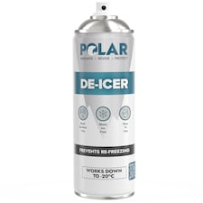 Polar De-Icer Fast Acting Spray Prevents Refreeze | Clear | Clear | 500 ml | 1