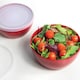 image 6 of KitchenAid Set of 4 Prep Bowls & Lids Empire Red