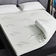 image 2 of Ezysleep Super Soft Bamboo Bounce Back Foam Mattress Topper - 10cm | White | White