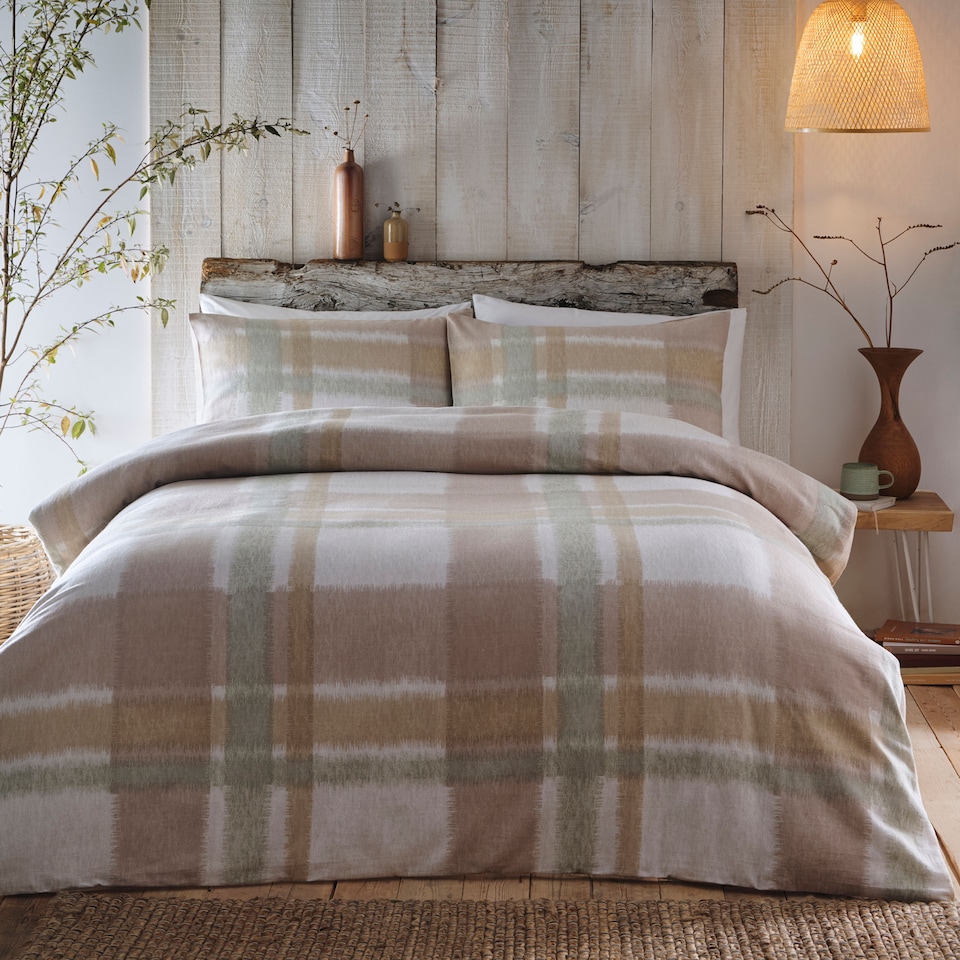 image 1 of Appletree Verbier Duvet Cover Set Natural
