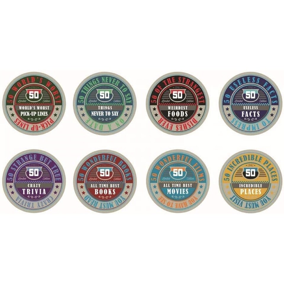 University Games 50 Of The Best Tabletop Trivia (2021)