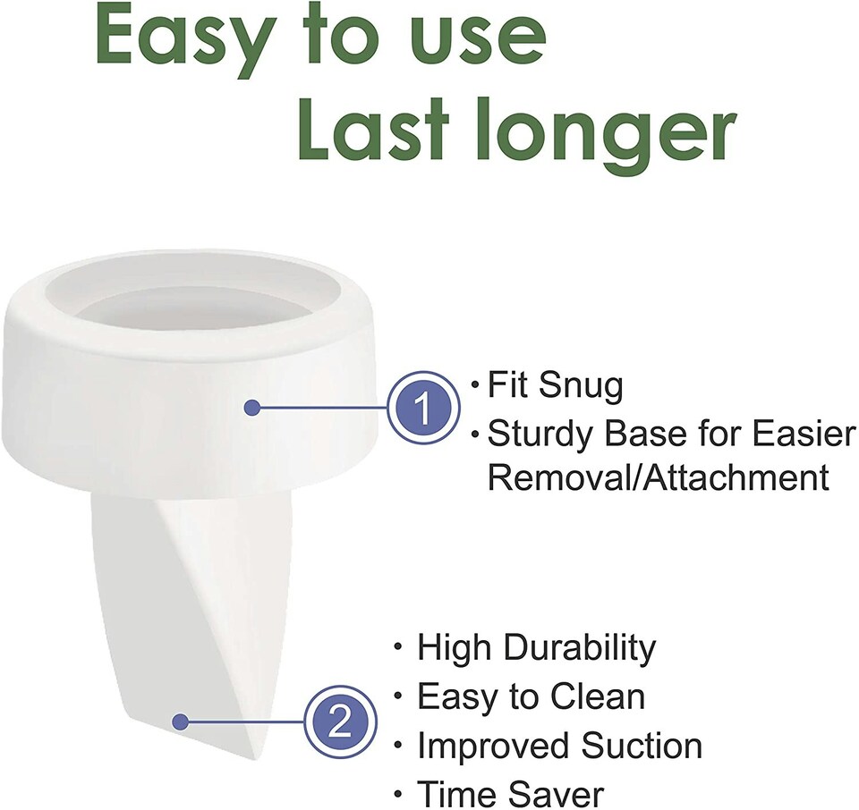image 1 of Pump Valve & Shield for Lansinoh Breast Pumps