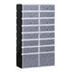 image 1 of HOMCOM Large 16-Cube DIY Shoes Rack Portable Interlocking Plastic Cabinet