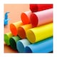 image 6 of Pack of 50 A5 Coloured Card 160gsm Sheets | Orange | Orange | A5 | 1