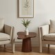image 2 of Nolan Solid Wood Side Table Brown