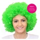 image 3 of Pack of 12 Green Curly Wig Green | One Size