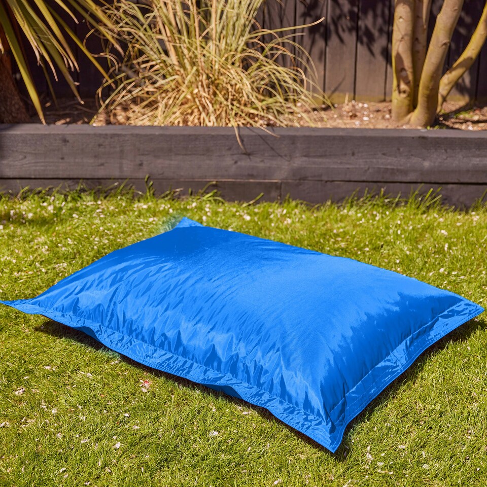 image 1 of icon Kids Bazaar Bag Blue Indoor Outdoor Kids Bean Bag Blue