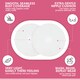 image 4 of Booby Tape Reusable Silicone Nipple Covers with Added Fabric for Extra Protection and Comfort, Smooth and Seamless Under Any Clothing, Washable and Latex Free, Up to 25 Uses, Clear